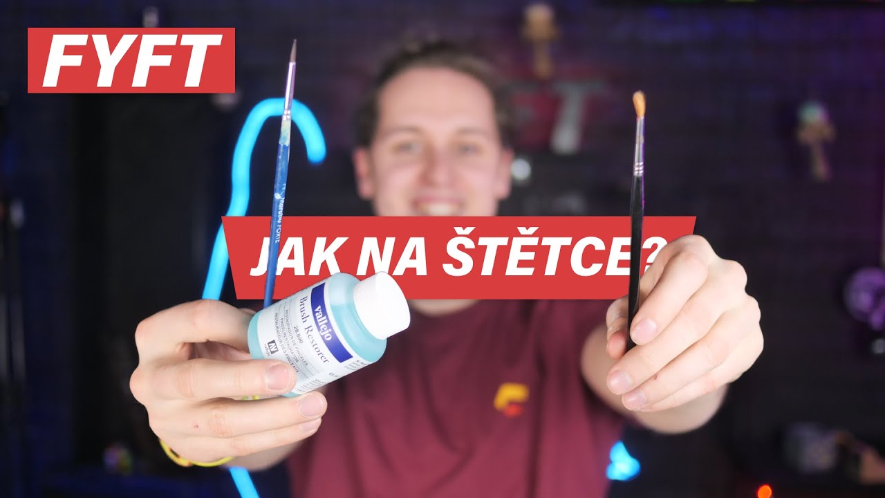 Jak se Starat o Štětec a Jak Jej Chránit | FYFT.cz