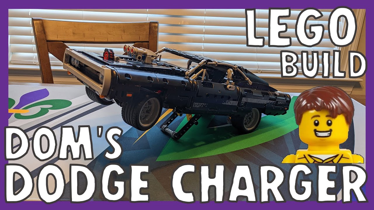Lego Dom's Dodge Charger - Set # 42111 - #Lego #Build and #Review
