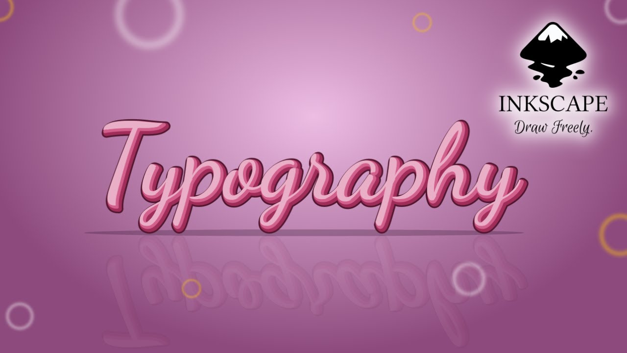 3D Typography Effect in Inkscape | Inkscape Tutorial