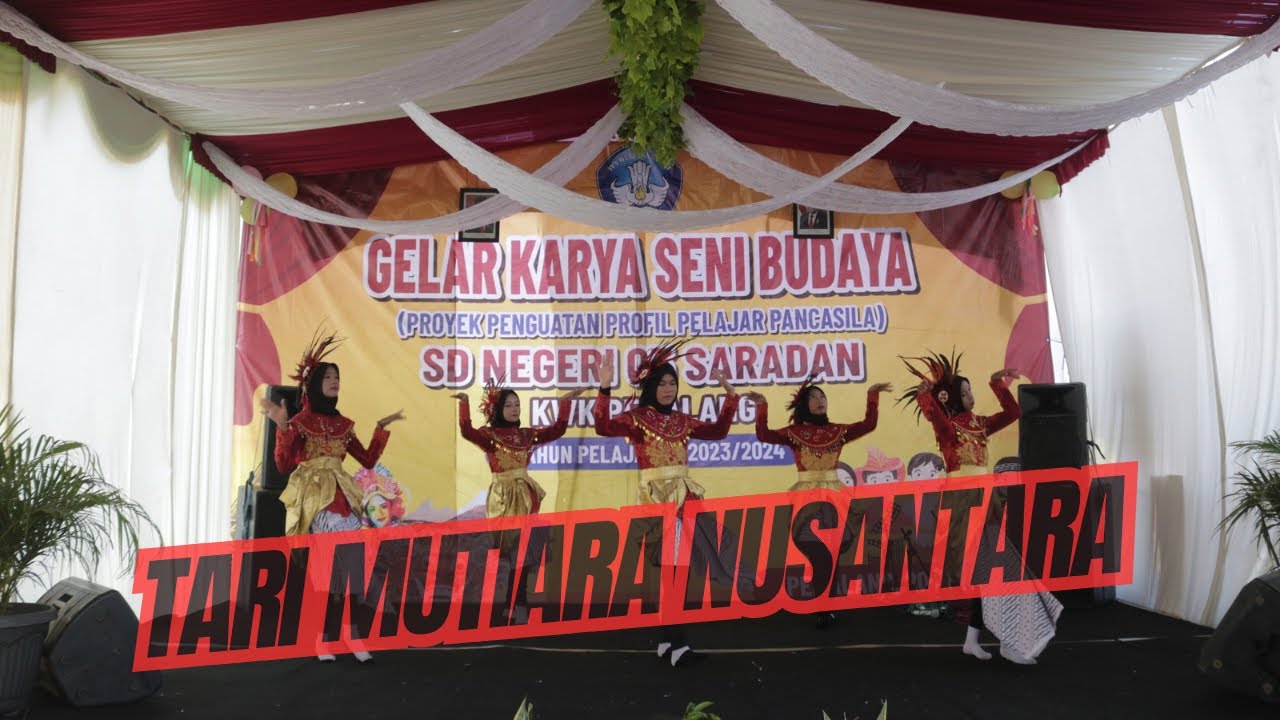 Tari Mutiara Nusantara | Kelas V SDN 03 Saradan