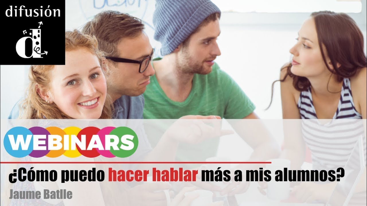 ¿Cómo puedo hacer hablar más a mis alumnos? - Jaume Batlle