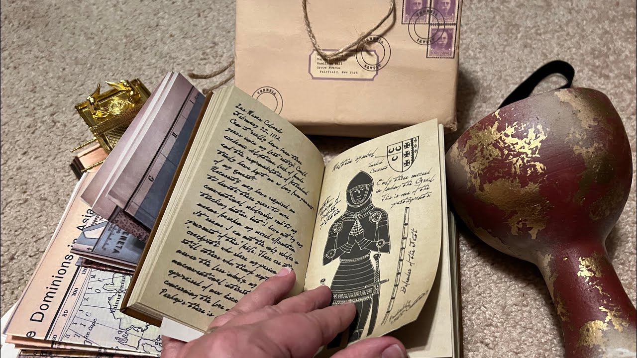 Unintentional ASMR: Replica Grail Diary Opening