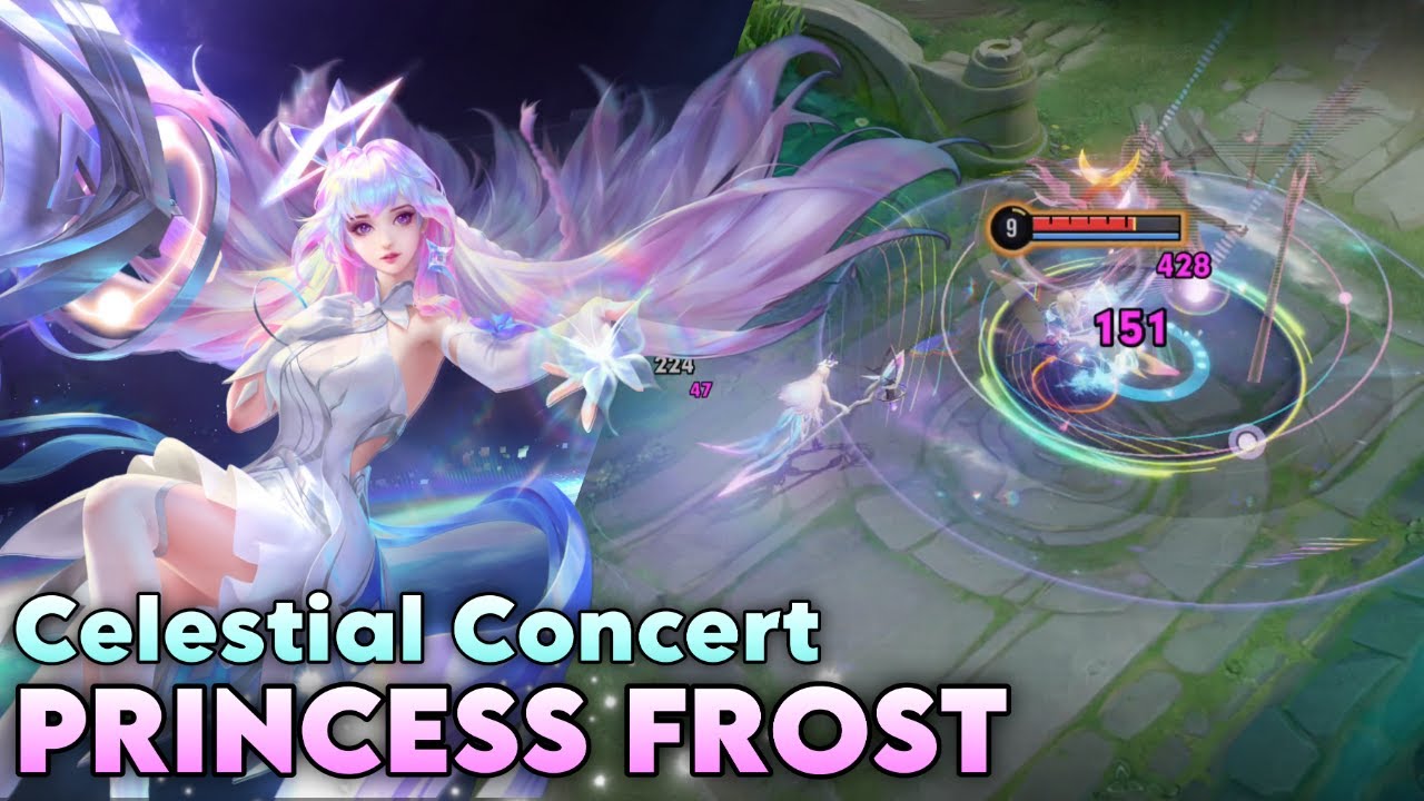 Princess Frost's Limited Legendary Skin is Crazy! | Honor of Kings Gameplay