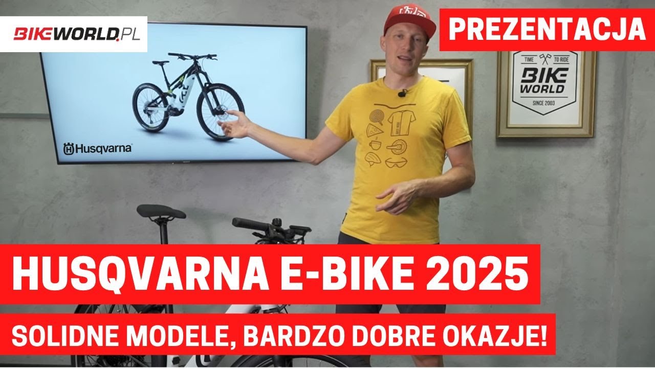 Rowery elektryczne Husqvarna - poznajemy modele z oferty centrumrowerowe.pl! Dobre okazje!