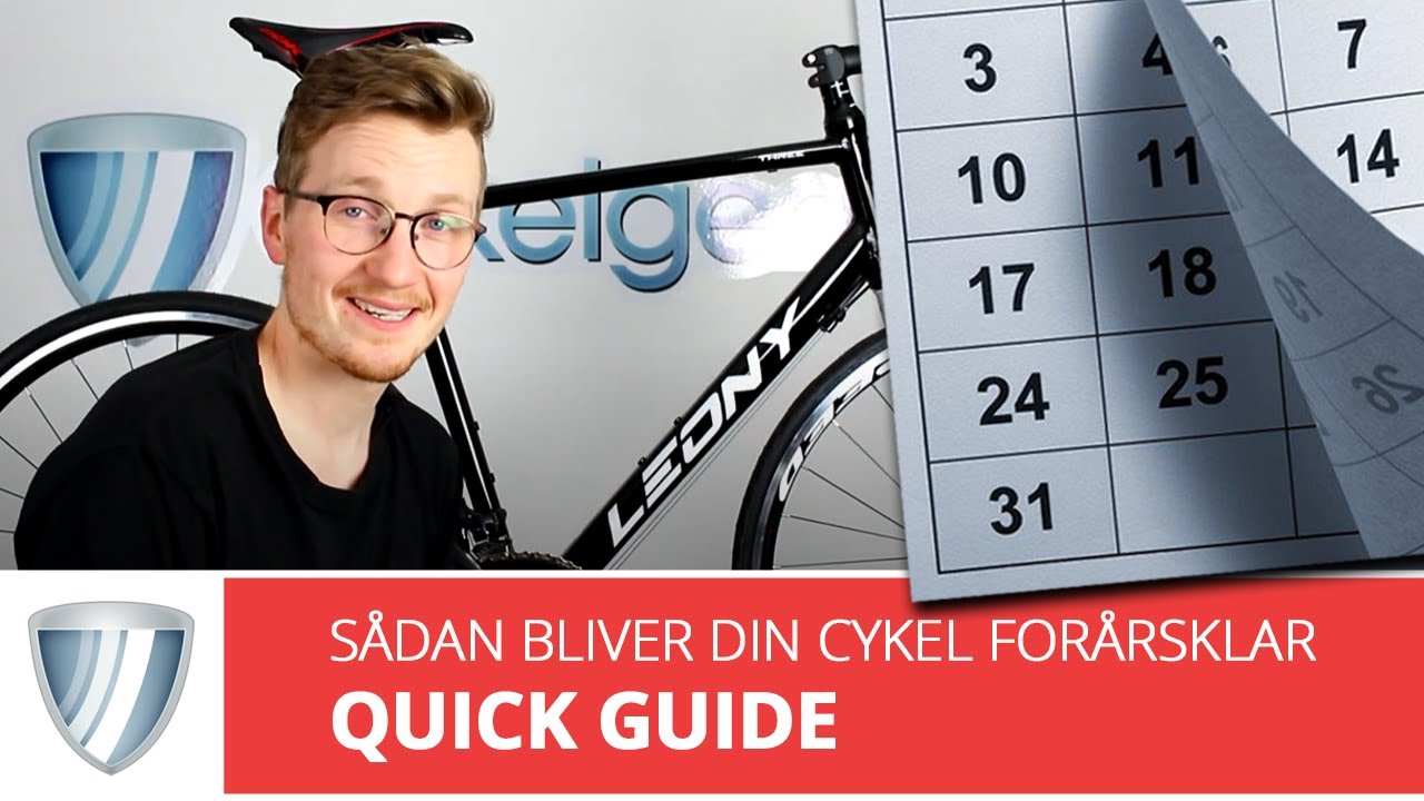 Sådan Gør Du Din Cykel Forårsklar!