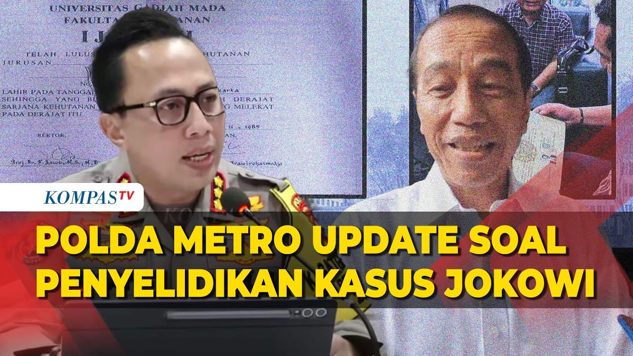 Polda Metro Jaya Update Penyelidikan Laporan Jokowi usai Bareskrim Ungkap Keaslian Ijazah
