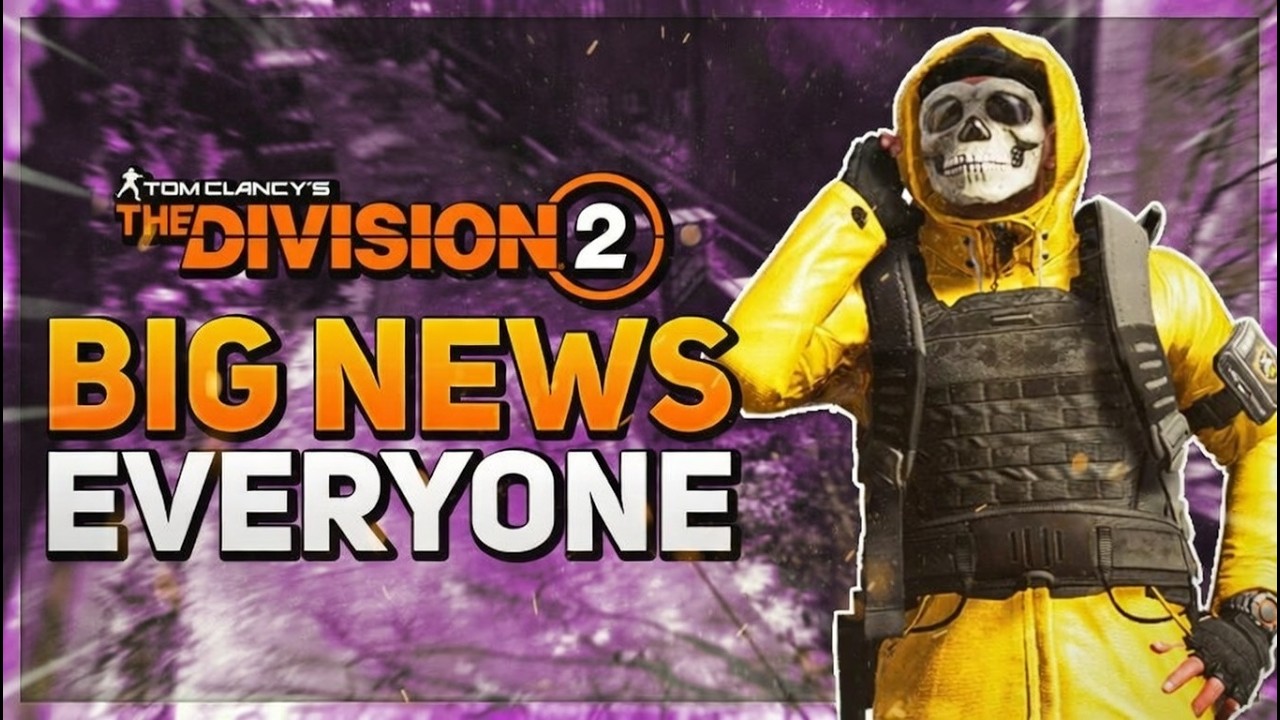 *BREAKING NEWS* We did it! FOR JOHN Update, DOUBLE XP, & More! - The Division 2: News Update