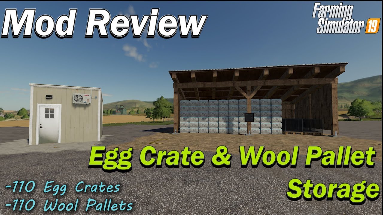 Mod Review - Egg Crate & Wool Storage