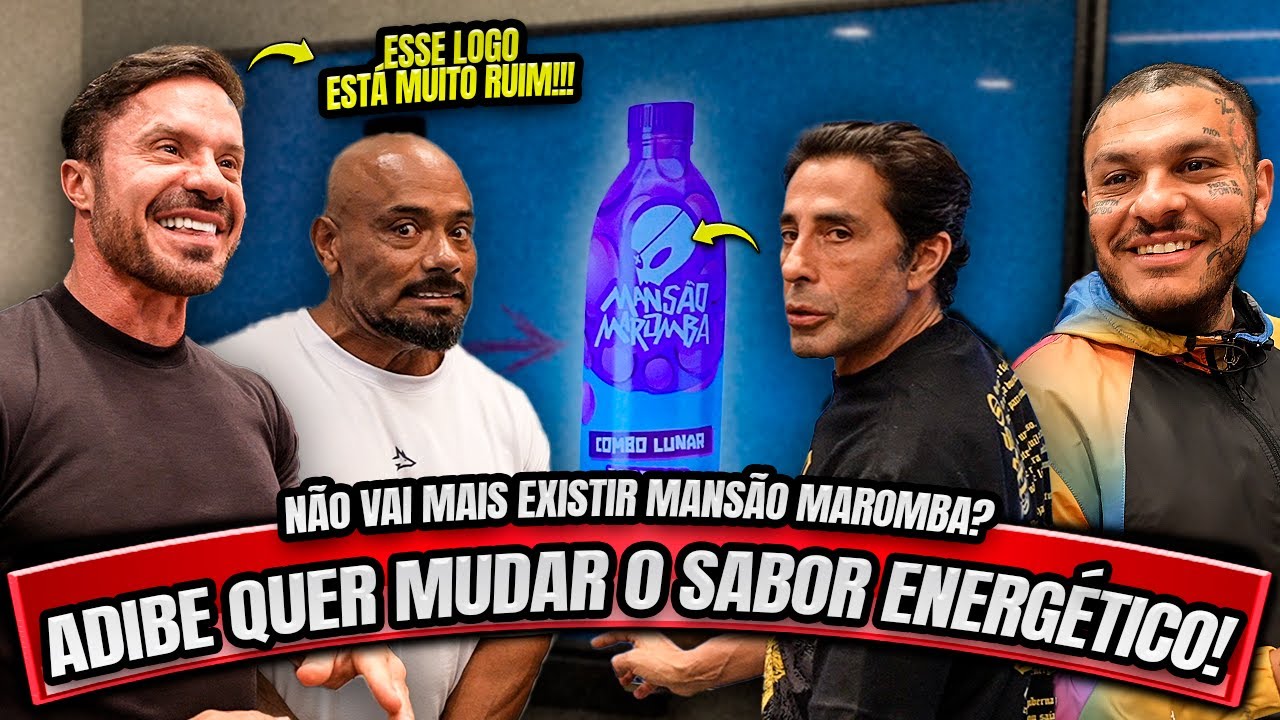 JOÃO ADIBE QUER MUDAR O SABOR ENERGÉTICO - AINDA EXISTIRÁ MANSÃO MAROMBA?