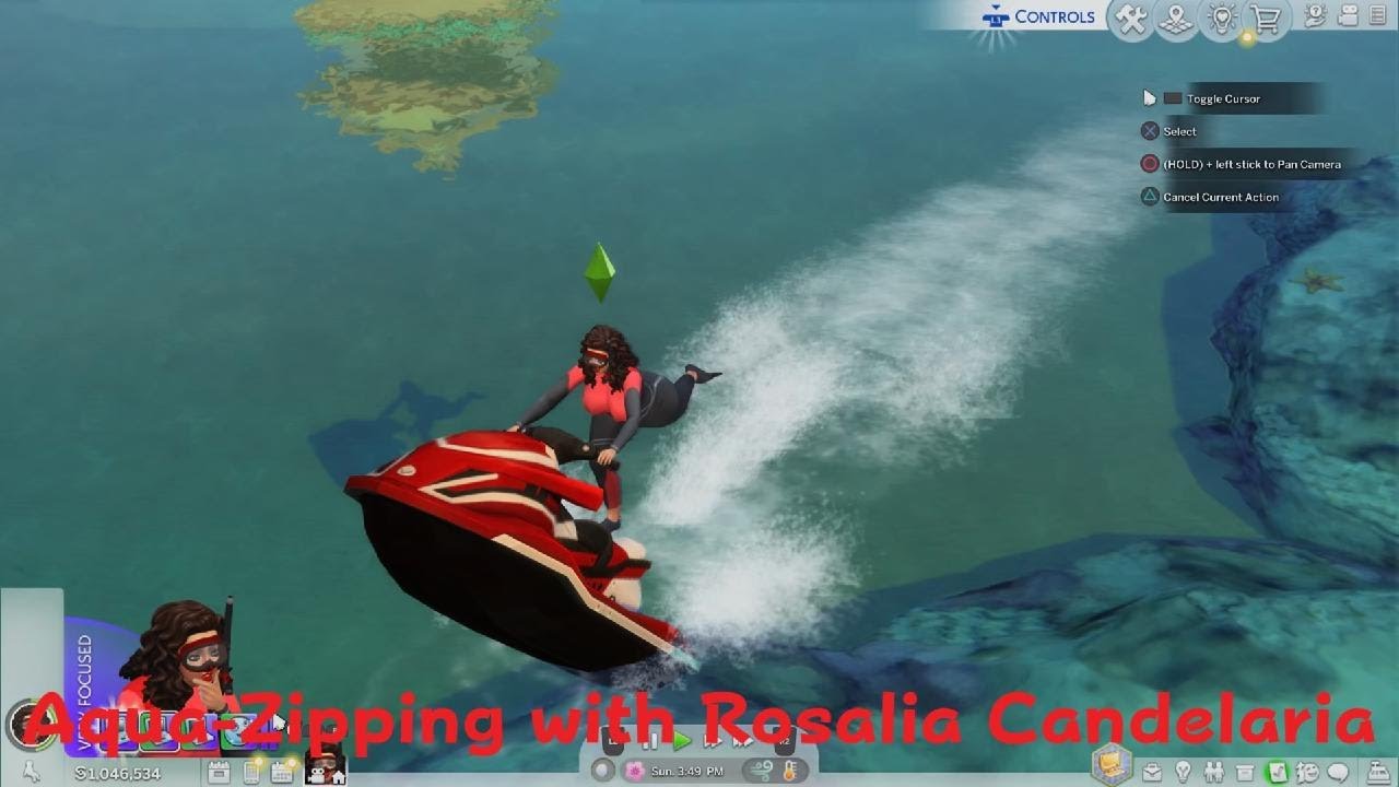 The Sims 4 - Aqua-Zipping with Rosalia Candelaria (Part 9)