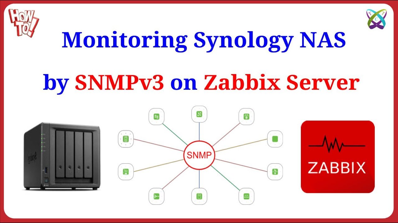 Zabbix - Monitor Synology NAS with SNMP v3 on Zabbix Server