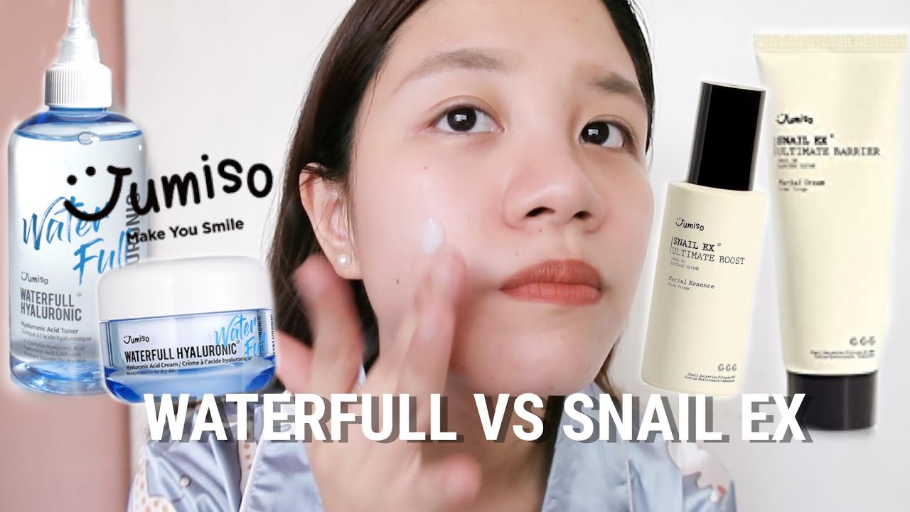 Jumiso Waterfull Hyaluronic vs Snail Ex | Which one should you get? | Stylekorean Try Me Review Me