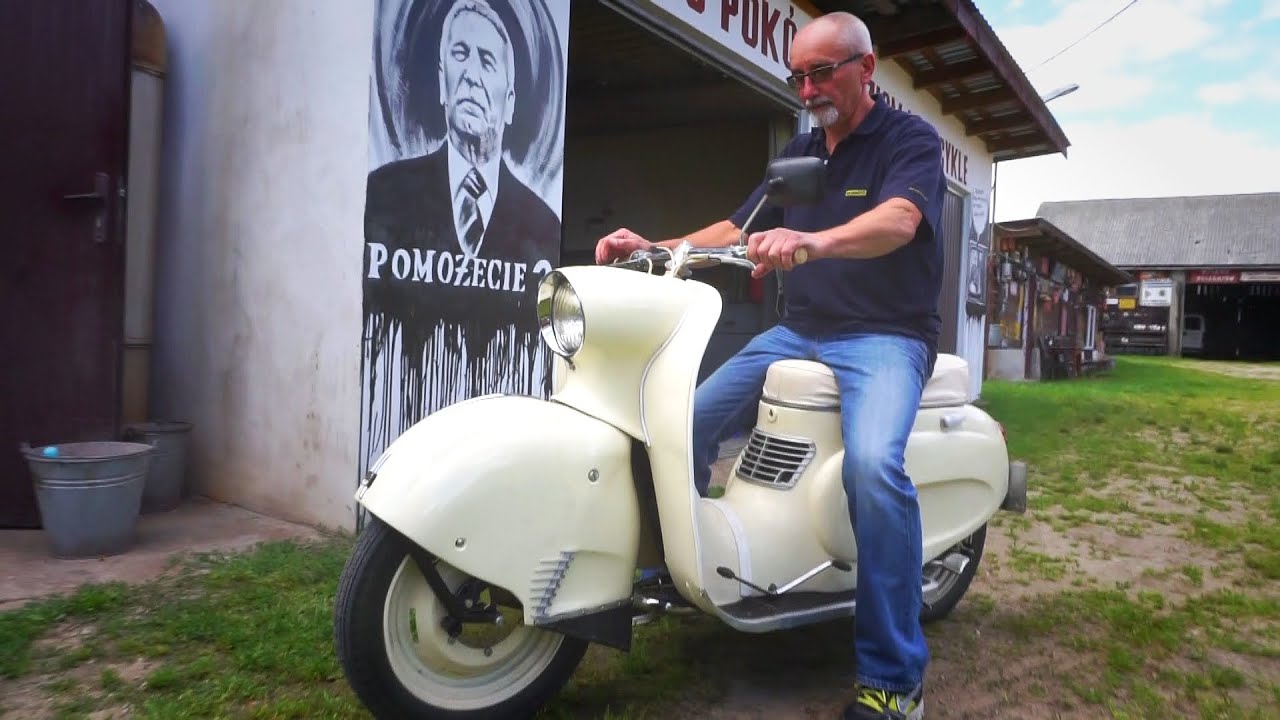 Dla skutera OSA, dobra każda szosa! / Polska VESPA / WFM Osa M52