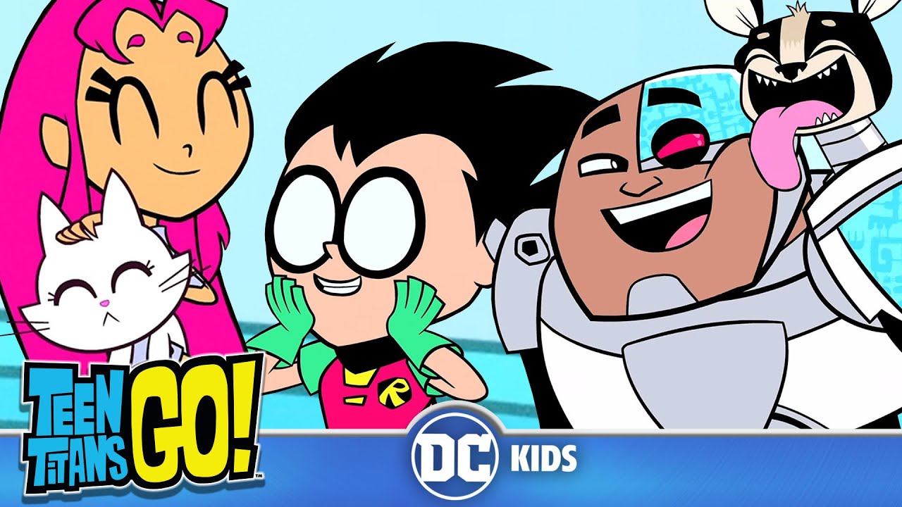Cats vs Dogs 🐱 🐶 | Teen Titans Go! | @dckids
