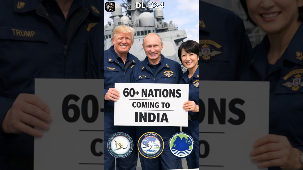 Indian Navy’s Largest Naval Exercise With US-Russia : Milan 2026 
