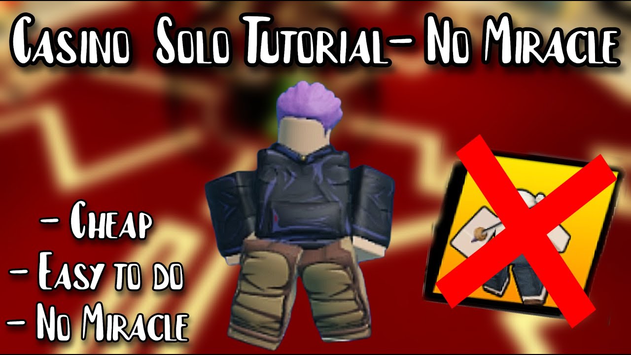 Best Casino Solo Tutorial - No Miracle || Sorcerer Tower Defense