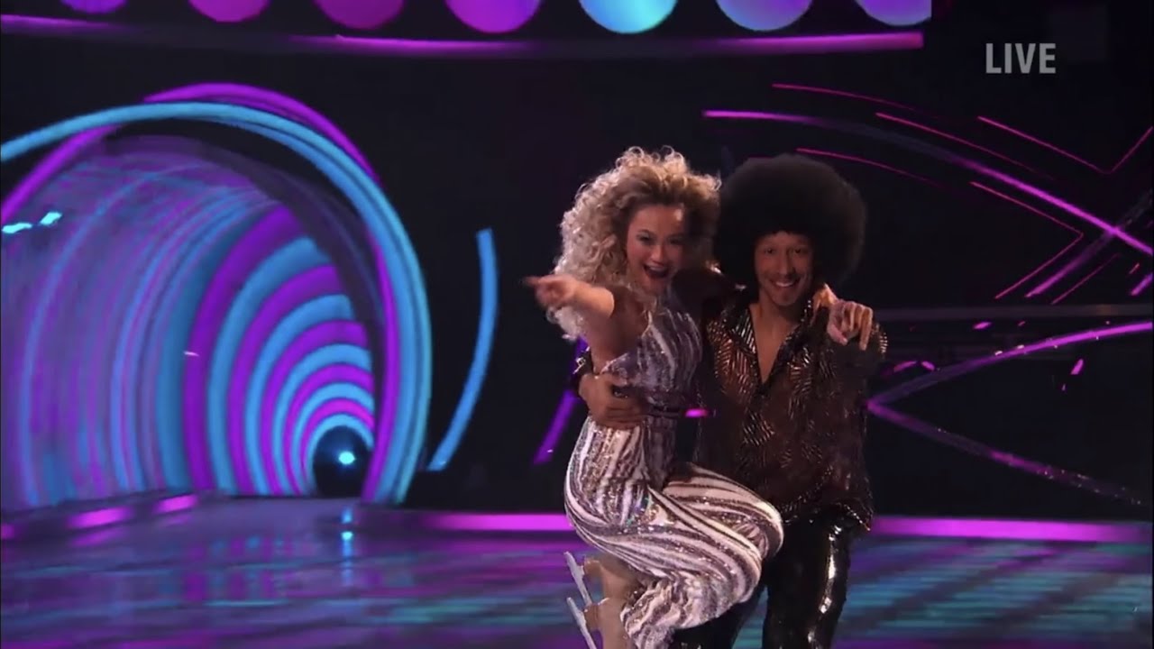 kye whyte and tippy packard (dancing on ice week four)