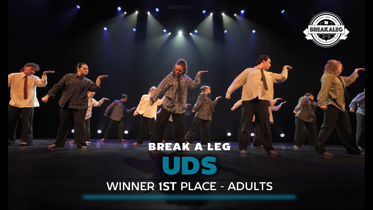 UDS | 1st Place | BREAK A LEG 2024 | Adults | Meervaart | Hiphop Crew Competition