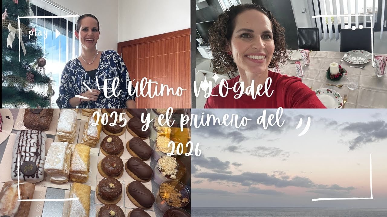 Último del 2025 y primero del 2026. Brunch en casa con amigos y primeros planes del año. 