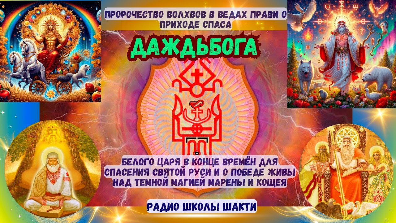 Пророчество Волхвов в Ведах Прави о приходе Спаса Даждьбога, Белого Царя