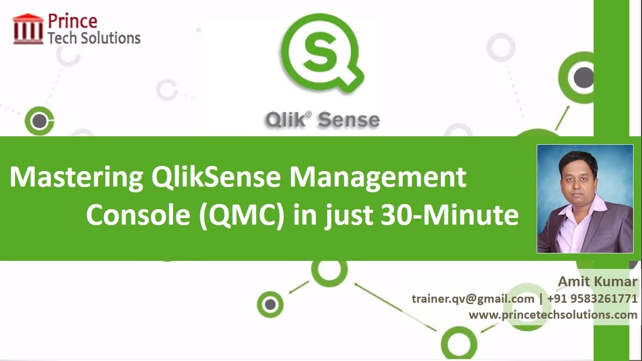 Освойте QlikSense Management Console (QMC) всего за 30 минут