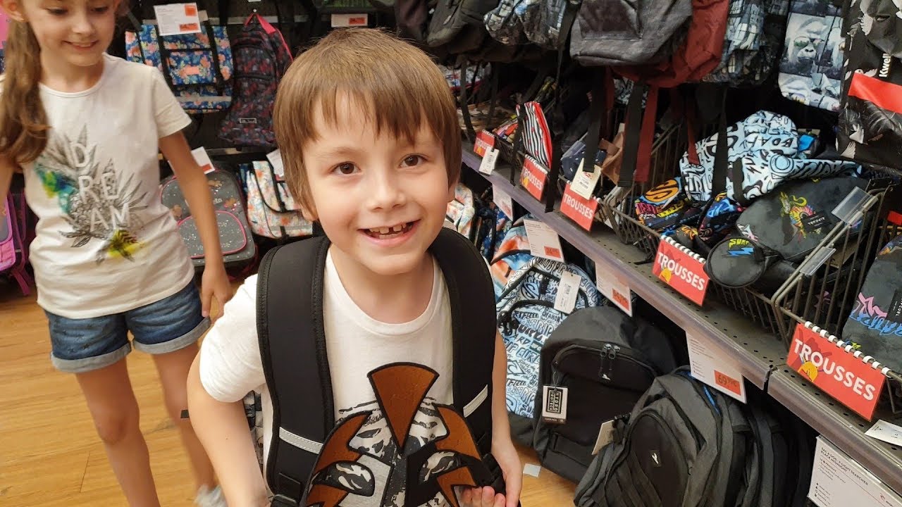 CHASSE aux FOURNITURES scolaires 2019 ! 💼 Back to school pour Ethan (Ft Shannon)