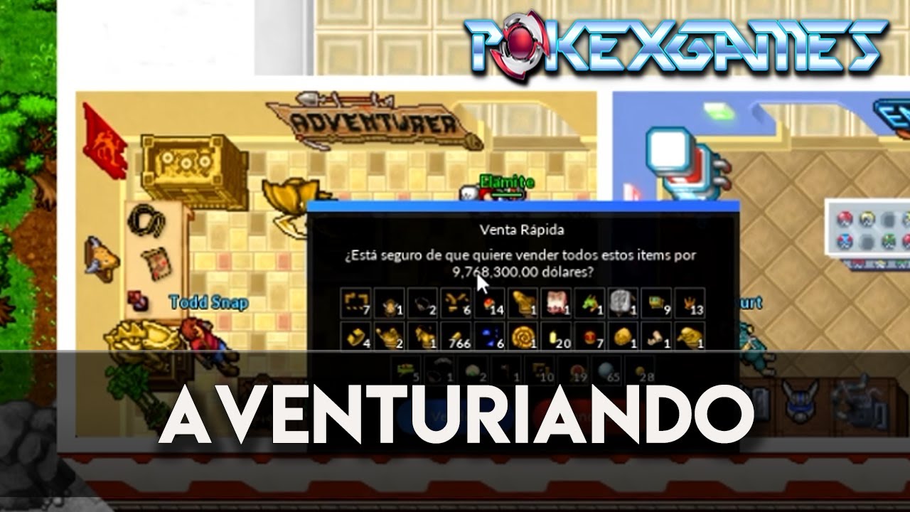 POKEXGAMES | AVENTURIANDO #18 | VENDIENDO ITEMS DE AVENTURERO!