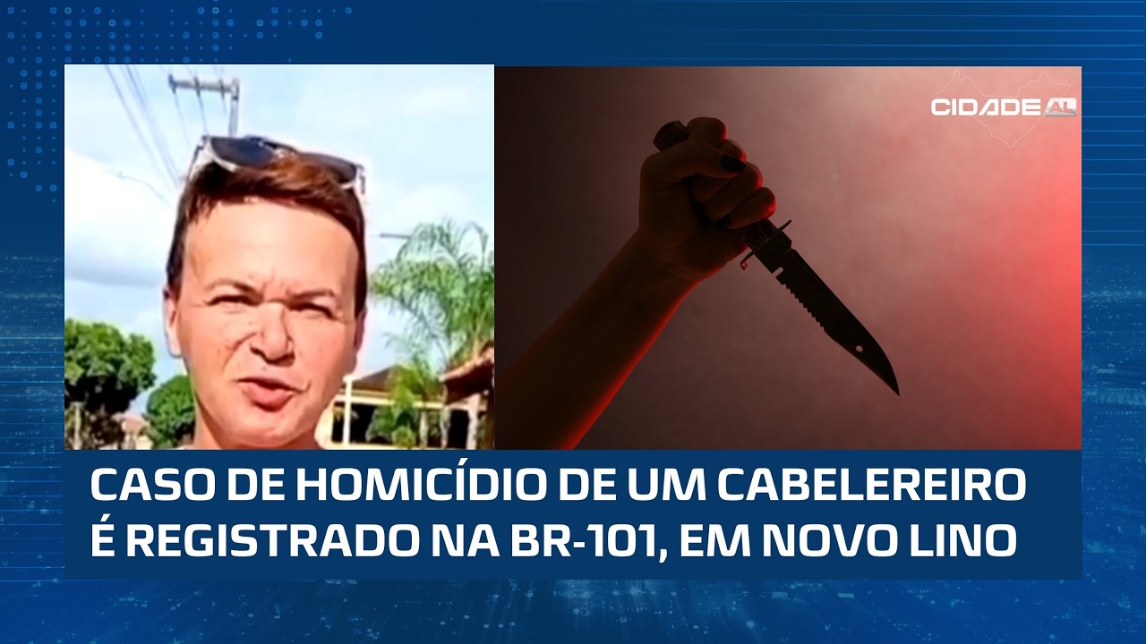 Cabelereiro é encontrado morto com marcas de arma branca às margens da BR-101 em Novo Lino