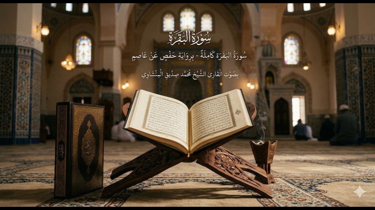 سورة البقرة بصوت القارئ الشيخ محمد صديق المنشاوي/Surah Al-Baqarah
