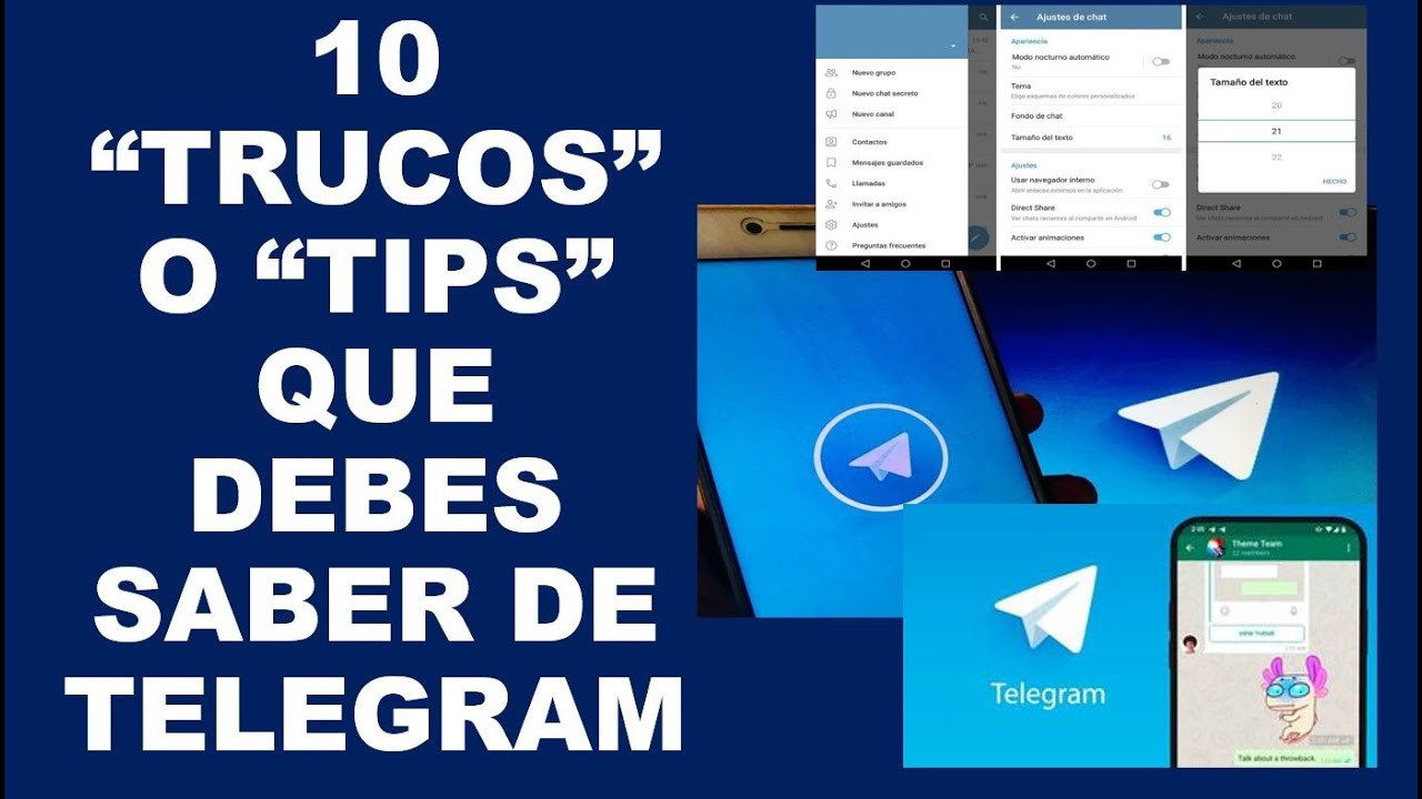 Soy Docente: 10 &ldquo;TRUCOS&rdquo; O &ldquo;TIPS&rdquo; QUE DEBES SABER DE TELEGRAM