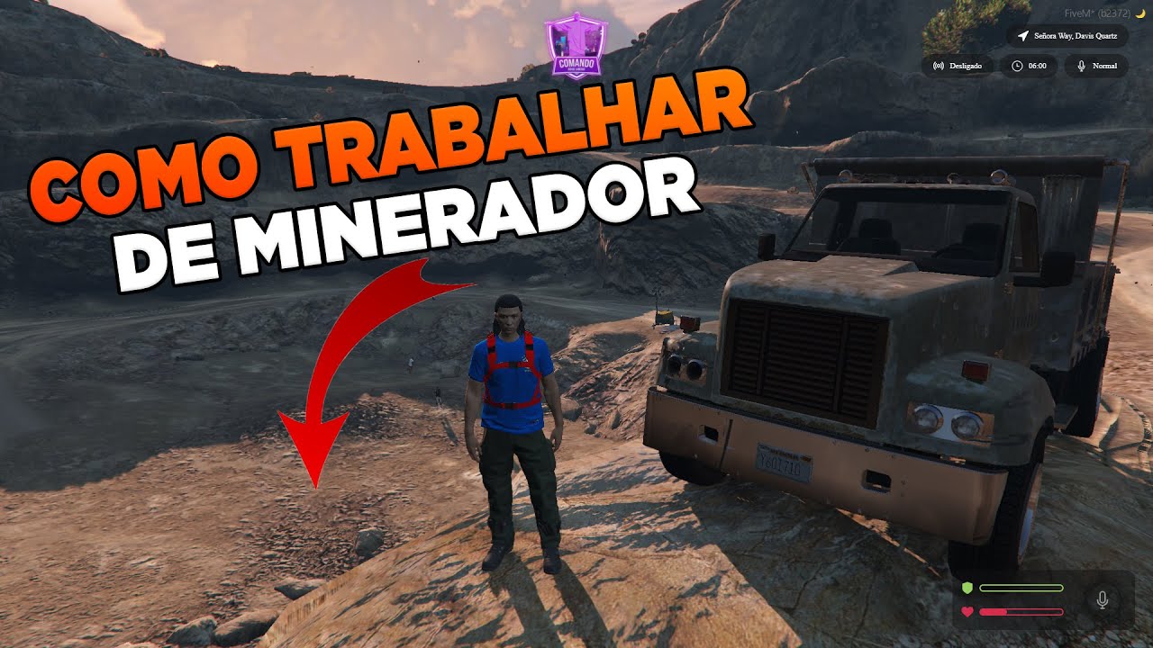 Como Trabalhar de Minerador no GTA RP 2026