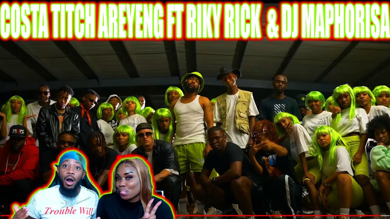COSTA TITCH - AREYENG FT RIKY RICK & DJ MAPHORISA (OFFICIAL MUSIC VIDEO) TREZSOOLITREACTS