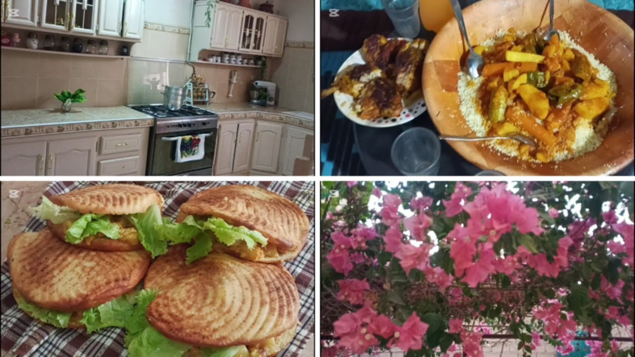 مطبخ ام عمورة/روتين النشاط والحيوية+ميني مطلوع محشي بحشو صحي ولذيذ