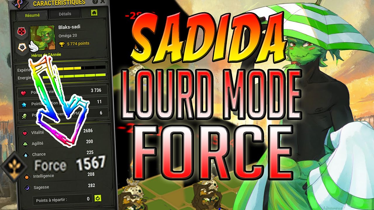 [Kolizeum] - SADIDA GROS MODE TERRE 1600 TERRE ❤