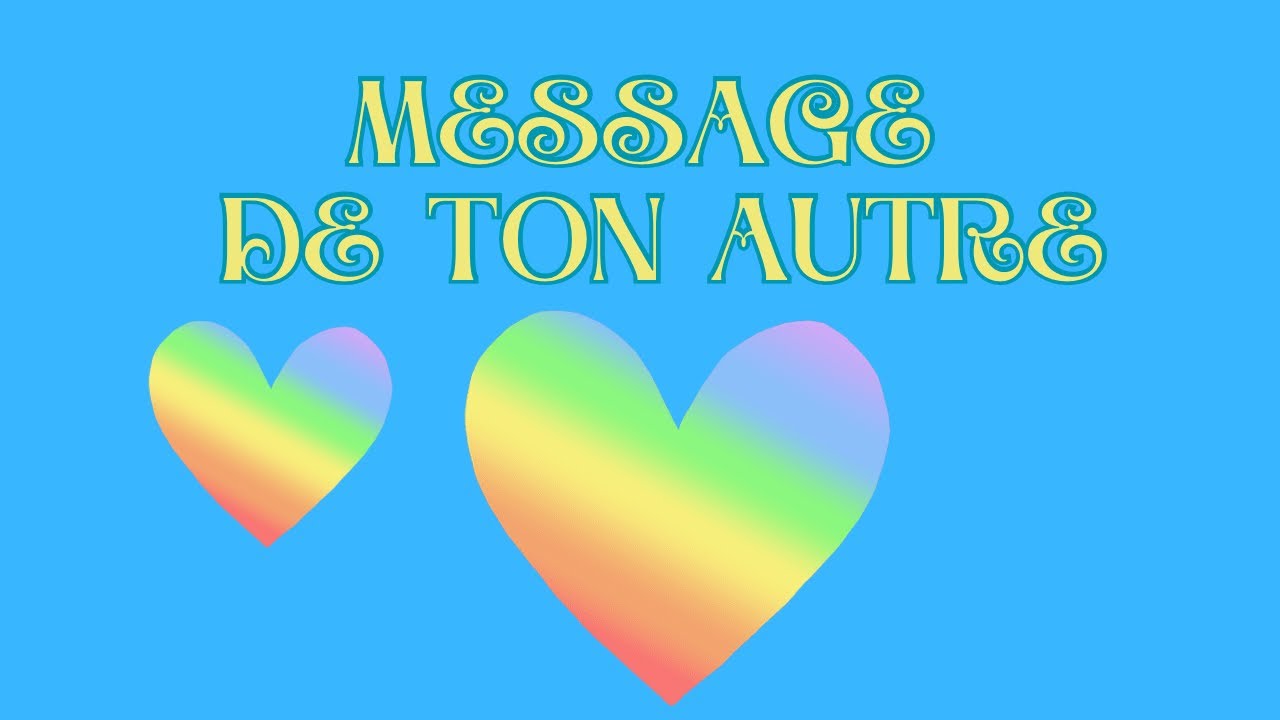 💌 TU AS UN MESSAGE DE TON AUTRE 🍀