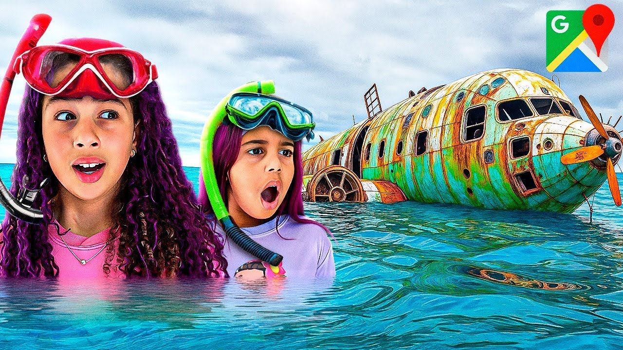 EXPLORANDO OS LUGARES MAIS ASSUSTADORES DO GOOGLE MAPS ! - DESAFIO EXTREMO