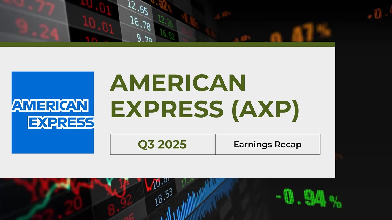 American Express (AXP) Q3 2025 Earnings Recap | Platinum Card Demand Explodes and Guidance Raised