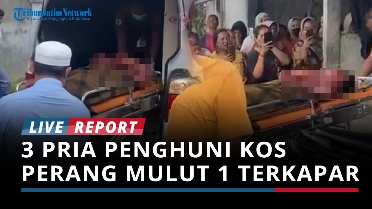 3 Pria Penghuni Rumah Kos di Bangkalan Perang Mulut, Satu Orang Terkapar Bersimbah Darah