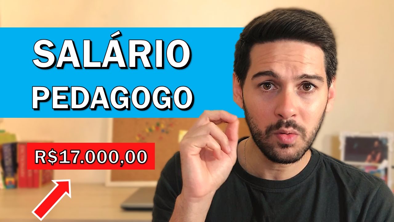 SALÁRIO DE PEDAGOGO (CURSO PEDAGOGIA)