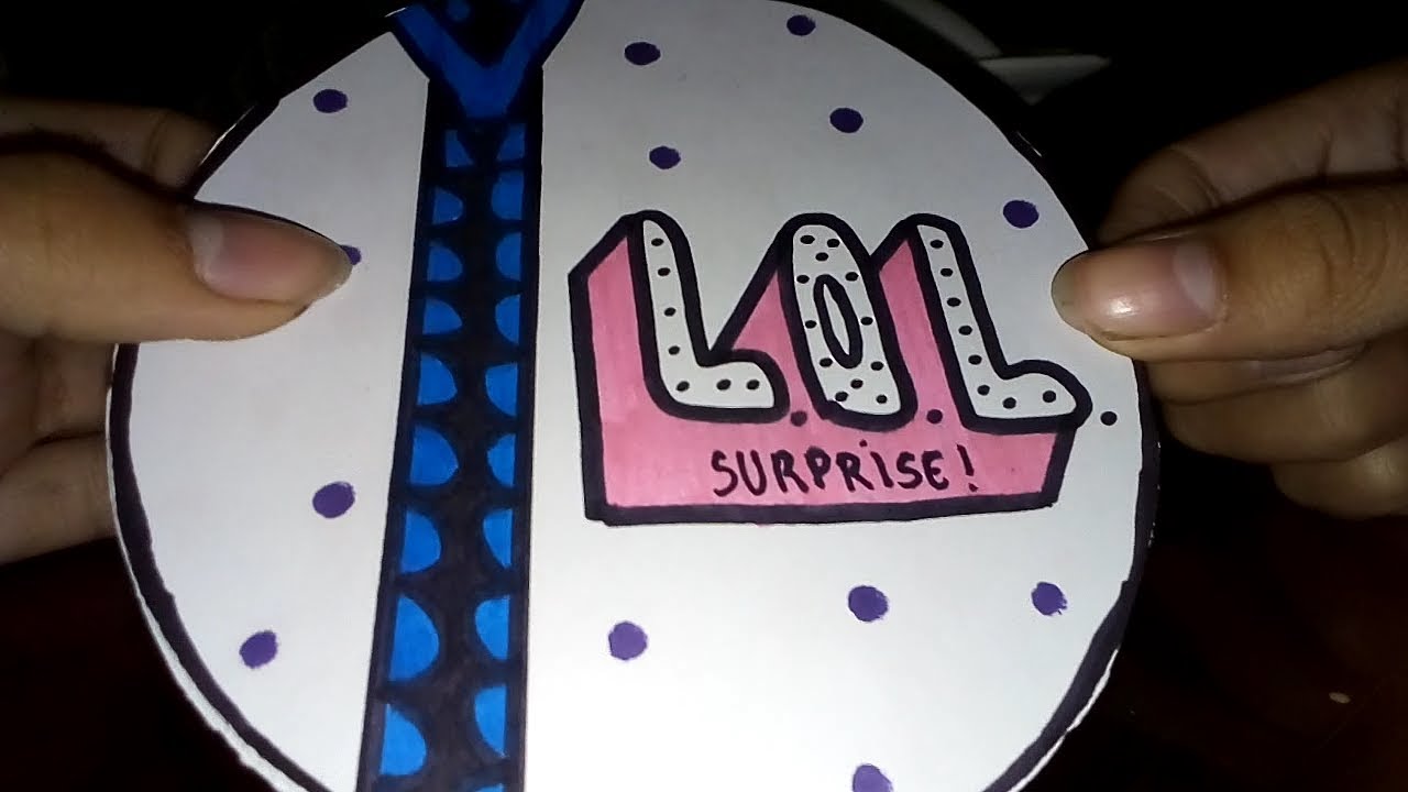 Abriendo una L.O.L. SURPRISE de papel!!!