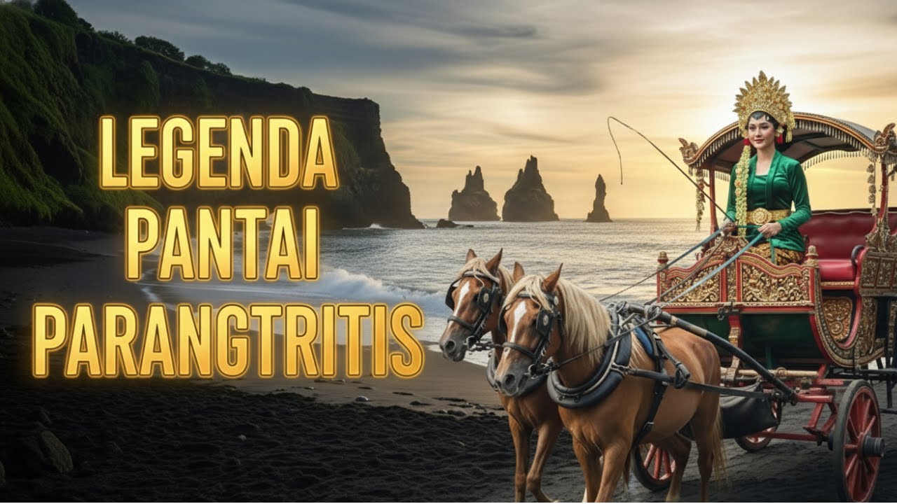 LEGENDA PANTAI PARANGTRITIS | KISAH MISTIS SANG PENGUASA LAUT SELATAN |CERITA RAKYAT DARI TANAH JAWA