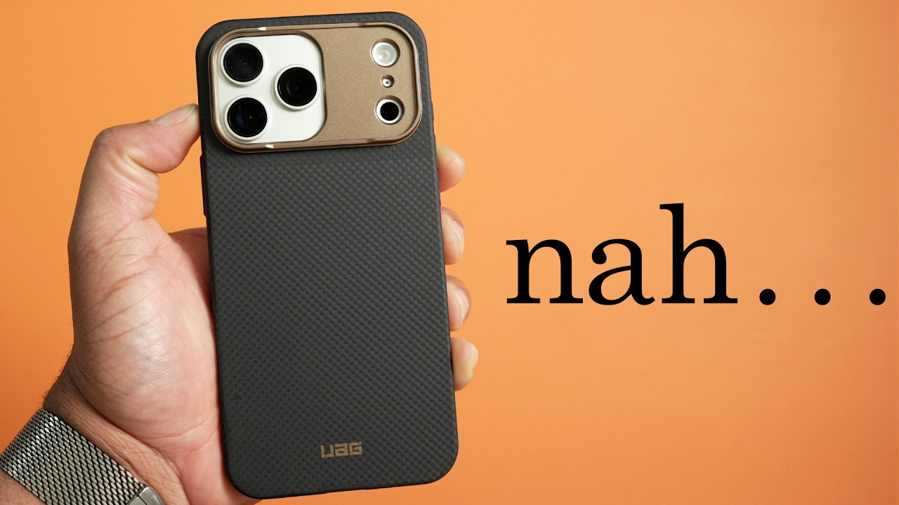 Nie kupuj tego etui na iPhone'a 17 Pro Max za 100 dolar&oacute;w... UAG Kevlar Fiber!