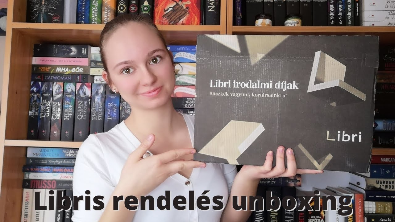 Libris rendelés unboxing