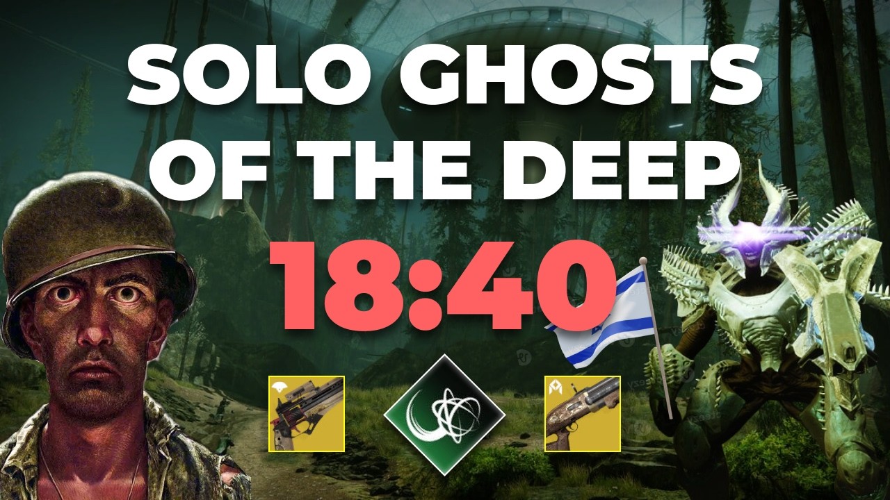 Solo Flawless Ghosts of the Deep Speedrun (18:40)