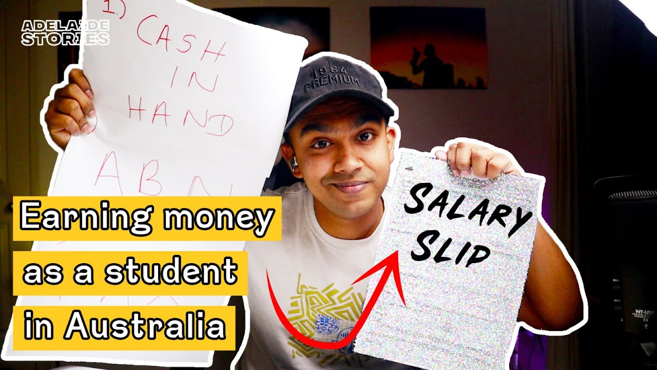 පැය 20ක් වැඩ කරලා Student කාලේ මම හොයපු සල්ලි ප්‍රමාණය | 20 hours salary as a student in Australia