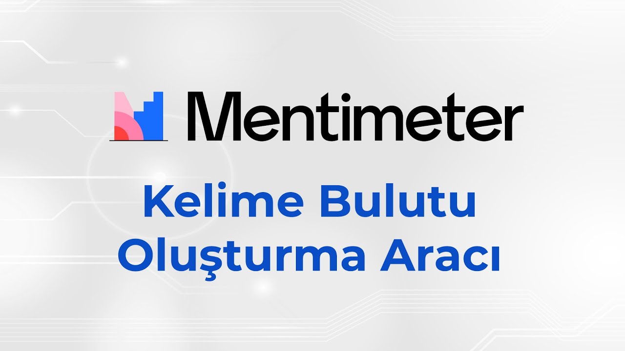 Mentimeter ile Kelime Bulutu Oluşturun