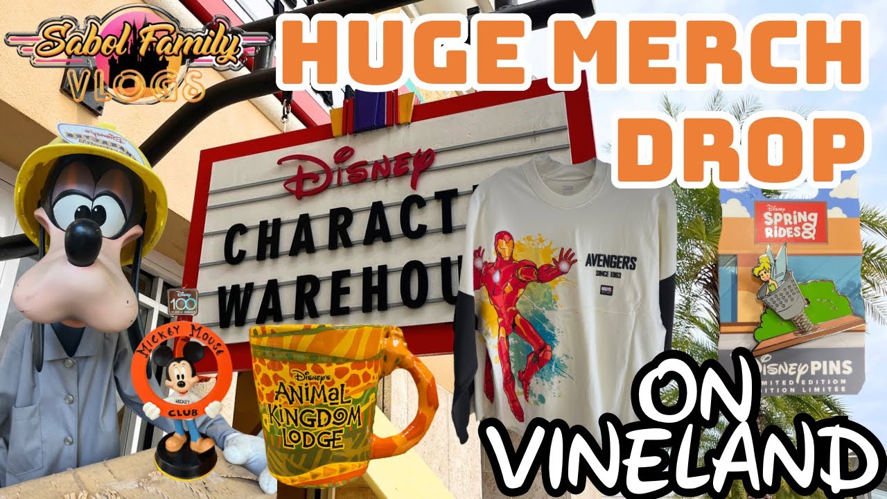 DISNEY CHARACTER WAREHOUSE OUTLET SHOPPING | Vineland Ave ~ HUGE NEW Merch Selection & Discounts!