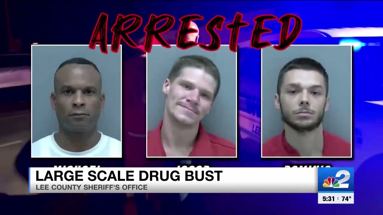 Lee County traffic stop uncovers large scale drug operation
