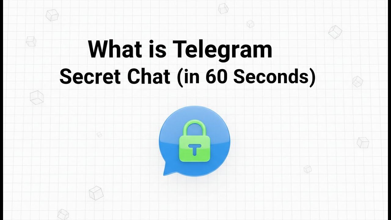 What is Telegram Secret Chat (in 60 Seconds)