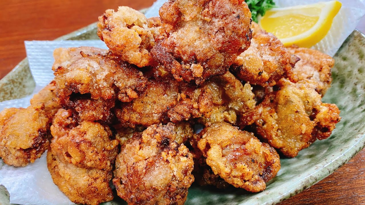 【大好評レシピ】これがもう驚くほど簡単ウマすぎて居酒屋じゃもう唐揚げ食べなくなってしまった…と何度も言われた【やみつきザクザク無限砂肝】酒とご飯泥棒♪ 唐揚げ